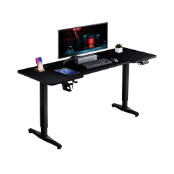 Геймерський стіл 1stPlayer Moto-E 1460 Black - Картинка 4