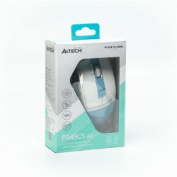 Мышь беспроводная A4Tech Fstyler FG45CS Air lcy Blue - Картинка 9