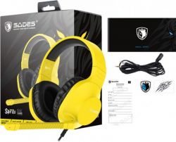 Наушники Sades SA-721 Spirits Yellow (sa721yej) - Картинка 3