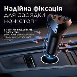 Автомобильное зарядное устройство Remax Alien III Series 3xUSB 3.1A Black (RCC-322) - Картинка 3
