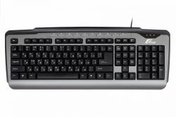  Frime Classic Keyboard Black-Silver USB (FKBB0323) -  1