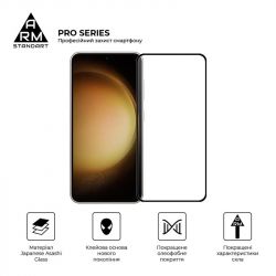 Захисне скло Armorstandart Pro для Samsung Galaxy S24 SM-S921 Black (ARM72436) - Картинка 2