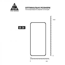 Захисне скло Armorstandart Pro для Samsung Galaxy S24 SM-S921 Black (ARM72436) - Картинка 3