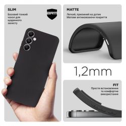 �����-�������� Armorstandart Matte Slim Fit ��� Samsung Galaxy A05s SM-A057 Camera cover Black (ARM72565) - �������� 3