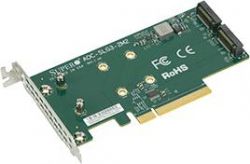  RAID SSD Supermicro NVME AOC CARD AOC-SLG3-2M2-O -  1