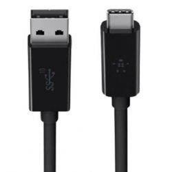 Кабель Belkin USB3.1-USB Type-C, 1м Black OEM (F2CU029bt1M-BLK-OEM) - Картинка 2