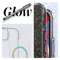Чохол-накладка Armorstandart Glow Magsafe для Apple iPhone 14 Pro Max Transparent (ARM69725) - Картинка 5