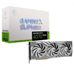  GF RTX 4070 Super 12GB GDDR6X Gaming X Slim White MSI (GeForce RTX 4070 SUPER 12G GAMING X SLIM WHITE)