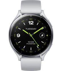 Смарт-годинник Xiaomi Watch 2 Silver Case With Gray TPU Strap (BHR8034GL) - Картинка 2