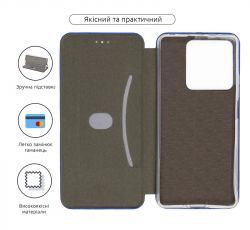 Чохол-книжка Armorstandart G-Case для Xiaomi Redmi Note 13 5G Blue (ARM71885) - Картинка 3