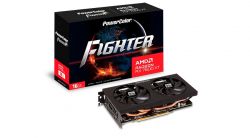  AMD Radeon RX 7600 XT 16GB GDDR6 Fighter PowerColor (RX 7600 XT 16G-F) -  1
