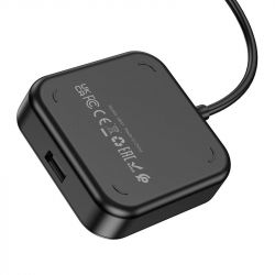  USB Type-C Hoco HB31 4USB2.0 Black (HB31CB) -  5