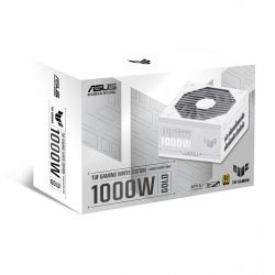   Asus TUF-GAMING-1000G-WHITE PCIE5 1000W Gold (90YE00S5-B0NA00) -  12
