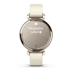 - Garmin Lily 2 Cream Gold with Coconut Silicone Band (010-02839-20) -  4