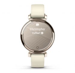 �����-�������� Garmin Lily 2 Cream Gold with Coconut Silicone Band (010-02839-20) - �������� 4
