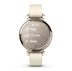 �����-�������� Garmin Lily 2 Cream Gold with Coconut Silicone Band (010-02839-20) - �������� 5