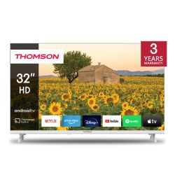  Thomson Android TV 32" HD White 32HA2S13W -  1