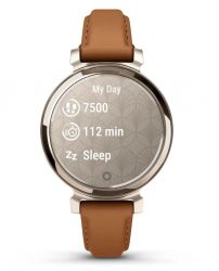 Смарт-часы Garmin Lily 2 Cream Gold with Tan Leather Band (010-02839-60) - Картинка 6