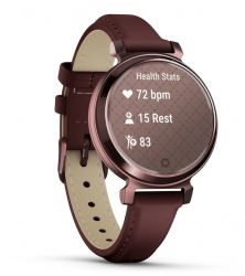 - Garmin Lily 2 Dark Bronze with Mulberry Leather Band (010-02839-61) -  3