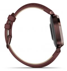 - Garmin Lily 2 Dark Bronze with Mulberry Leather Band (010-02839-61) -  5