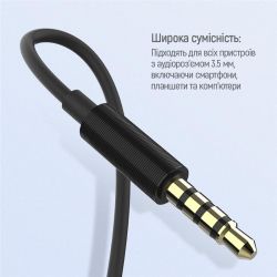  olorWay Slim 3.5 mm Wired Earphone Blast 1 Black (CW-WD01BK) -  10