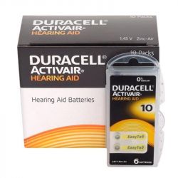 Батарейка Duracell Activair 10 BL 6 шт (для слухових апаратів) - Картинка 2