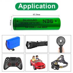 ���������� Vapcell N36 18650 Li-Ion 3650mAh 1�� - �������� 4