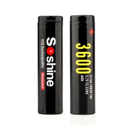 ���������� Soshine 18650 Li-Ion microUSB 3600mAh 1�� - �������� 4