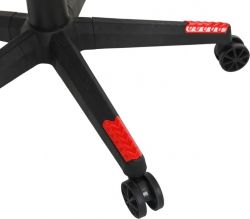 ����� ��� ������� Hator Flash Alcantara Black/Red (HTC-401) - �������� 8