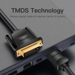 Vention DVI - HDMI V 1.4 (M/M), 1.5 , Black (ABFBG) -  4