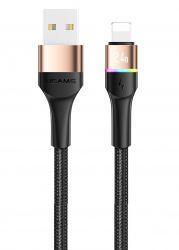  Usams US-SJ534 USB - Lightning, 1.2 , Gold (SJ534USB02) -  1