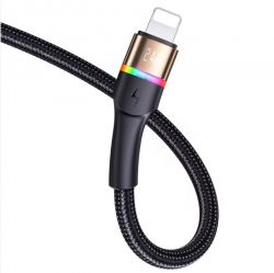  Usams US-SJ534 USB - Lightning, 1.2 , Gold (SJ534USB02) -  2