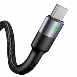  Usams US-SJ312 USB - Micro USB, 1 , Black (SJ312MC01) -  2
