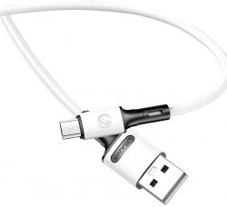  Usams US-SJ435 USB - Micro USB, 1 , White (SJ435USB01) -  1