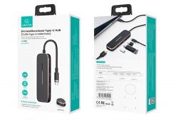  USB Type-C Usams US-SJ575 6in1 Multifunctional Black (SJ575HUB01) -  3