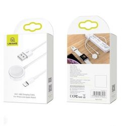    Usams US-CC076 2in1 USB Charging Cable for iPhone & Apple Watch White (CC076WH01) -  3