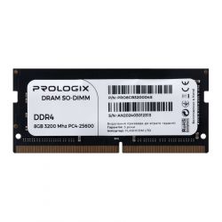 `i SO-DIMM DDR4 8GB/3200 Prologix (PRO8GB3200D4S) -  3