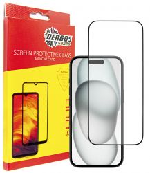   Dengos  Apple iPhone 15 Pro Max Black Full Glue (TGFG-321)