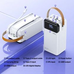 ��� Remax RPP-565 Cabled Fast Charging 60000mAh White (6954851220602) - �������� 2