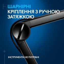 Пантограф для микрофона Logitech G Compass Premium Broadcast Boom Arm Black (955-000076) - Картинка 4