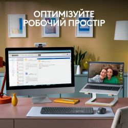 Комплект (клавіатура, миша) бездротовий Logitech Signature Slim Combo MK950 Graphite (920-012490) - Картинка 5