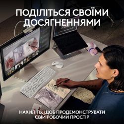 ���-������ Logitech MX Brio Pale Grey (960-001554) - �������� 6