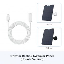 ������ ���������� ��� ��������� ������ 4,5 � Reolink Solar EX Cable(USB-C) White - �������� 2