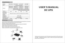 ������� ������������� �������� ��� �������/���������� XoKo DC1018P DC UPS 10400 mAh Black (XK-DC1018P-BK) - �������� 8