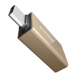 ������� Remax RA-USB1 Feliz microUSB-USB Type-C Gold (6954851289807) - �������� 2