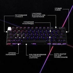 ���������� Logitech G PRO X 60 TKL GX Optical Black Tactile (920-011911) - �������� 5