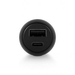 Автомобильное зарядное устройство Ttec SmartCharger Duo USB-C/USB-A /30Вт Black (2CKS24S) - Картинка 4