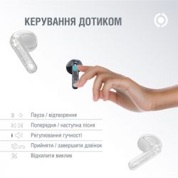 Наушники Piko TWS-SimpleMe Black (1283126583438) - Картинка 2