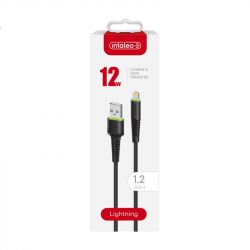 Кабель Intaleo CBFLEXL1 USB - Lightning (M/M), 1.2 м, Black (1283126577673) - Картинка 4