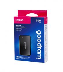 SSD накопитель Goodram HX200 500GB 2.5" USB Black (SSDPR-HX200-500) - Картинка 4